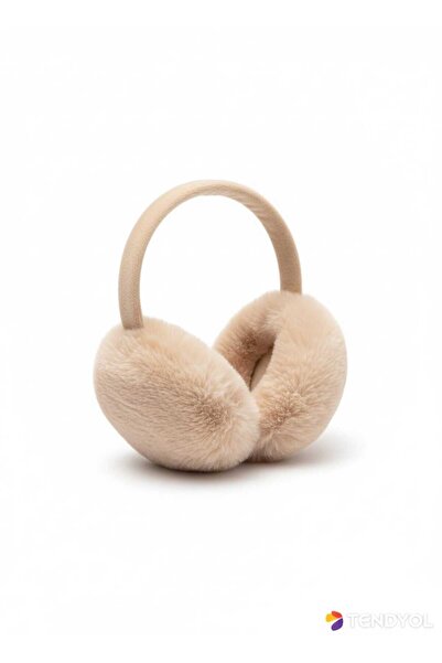 Betülce Foldable soft texture plush earmuff