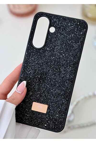 Go Aksesuar Galaxy A36 5g ve A56 5g Uyumlu Elmas Taşlı Pırlanta Işıltılı Esne...