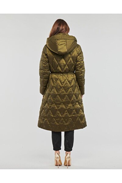 Guess WOMEN'S JACKET - W2BL57 - LUCILLE, KHAKI/METALLIC GOLD