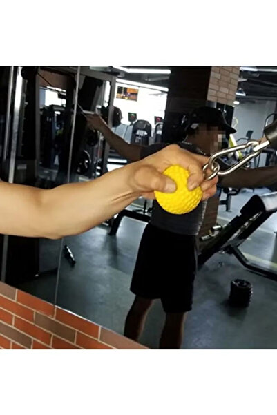 Fitness World Weightlifting ball, dumbbell grip with bracket