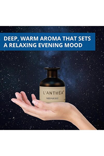 Home Dwell L'Anthea Midnight 100ml Reed Diffuser - Rich and Inviting Home Scent