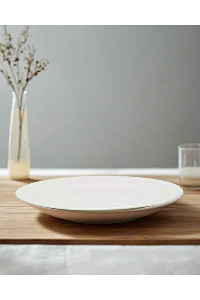 REDTAG White Embossed Oval Plate