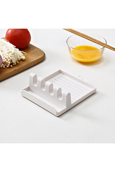 MaffStuff MaffStuff® White Food Grade Silicone Cooking Utensil Holder