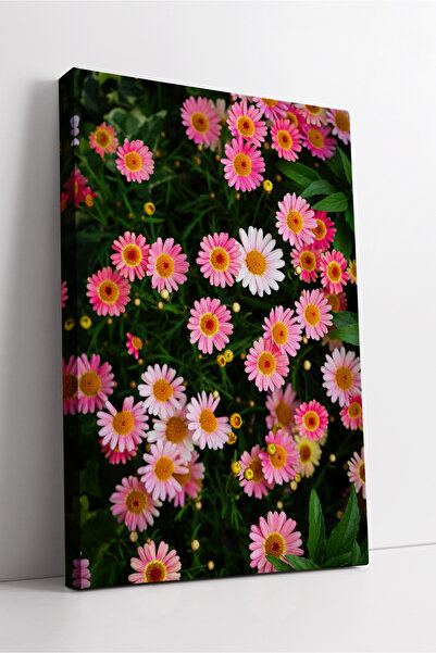 KOSS Dijital Tablou decorativ modern pe pânză de perete cu model de flori vii...