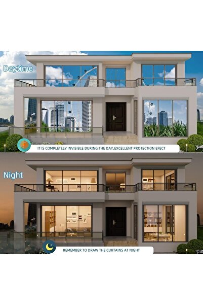 MaffStuff MaffStuff® Silver Window Film 70x200 cm – Mirror Effect, Privacy, Sun Protection