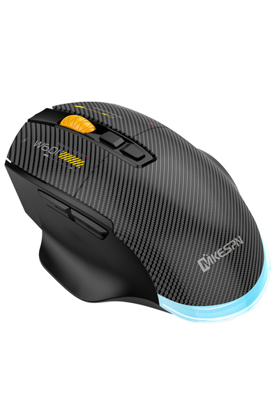 alfalink SXS-W601 RGB 12800 DPI Siyah 7D Makrolu Kablusuz+BT Gaming Oyuncu Mouse