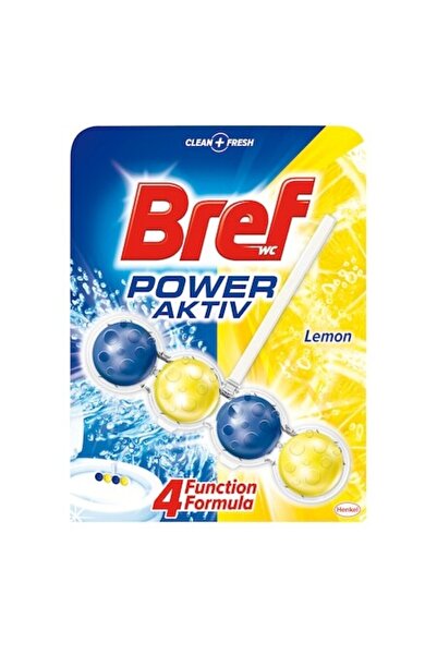 Bref Deodorant pentru toaletă Power Aktiv cu lămâie, 50 g