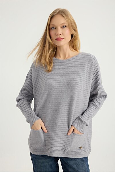 HomeStore Πλεκτά με ριμπ ρίγες