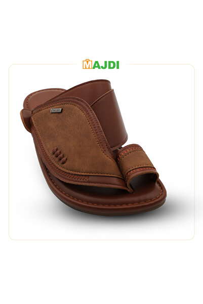 feet first Exquisite oriental sandal in embroidered leather