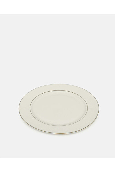 REDTAG White Embellished Dinner Plate