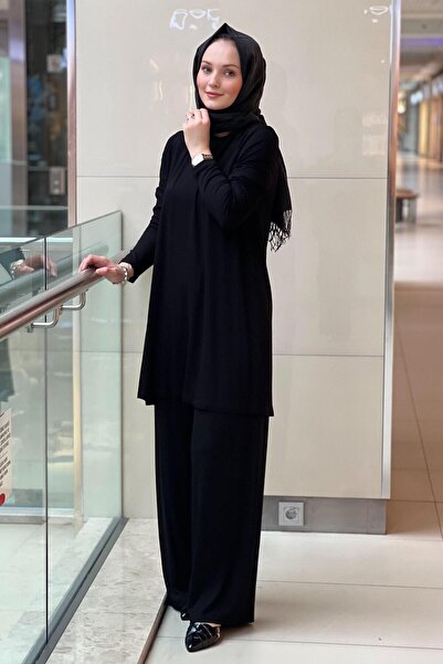 Nurcan Çetin Long Sleeve Viscose Tunic
