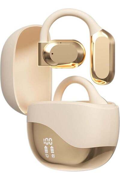 Generic Wireless Bluetooth Earbuds 5.3 with Mic and LED Display, Sport Ear Hook, Noise Cancelling