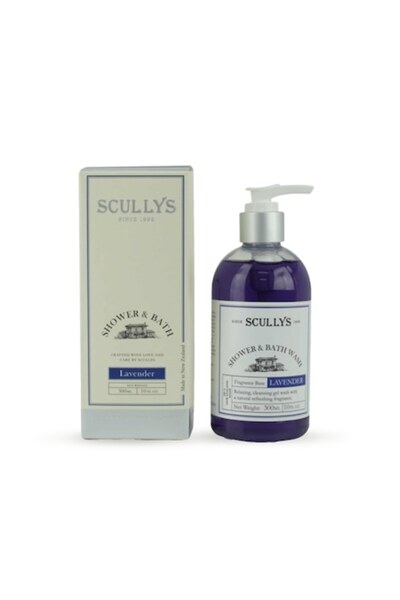 Scullys Lavender Shower Gel, 300 ml (suitable for all skin types)