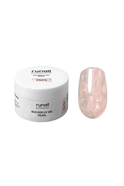 Fontenay RUNAİL Modelleme UV Jeli – İnci Efektli (BUILDER UV GEL PEARL), 15 g...