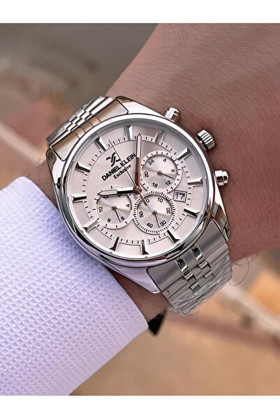 Daniel Klein Men's Wristwatch Fg.13351.1 with Internal Functions Active 30 Mt Water Resistant 2 Years Warranty