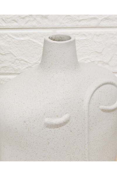 REDTAG Beige Gaia Face Vase