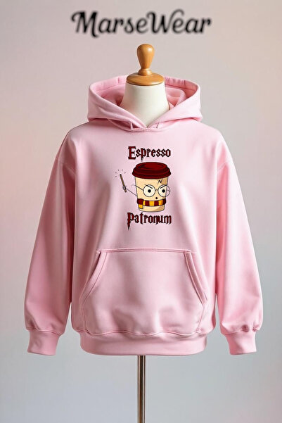 Vordevia سويت شيرت إسبريسو باترونويم مطبوع قطن 3 خيوط O قصة فضفاضة