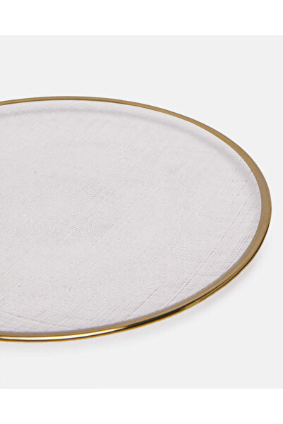 REDTAG Gold Band Glass Side Plate