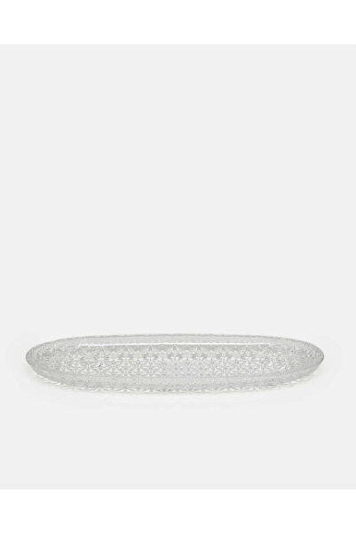 REDTAG Clear Glass Oval Plate (Small)