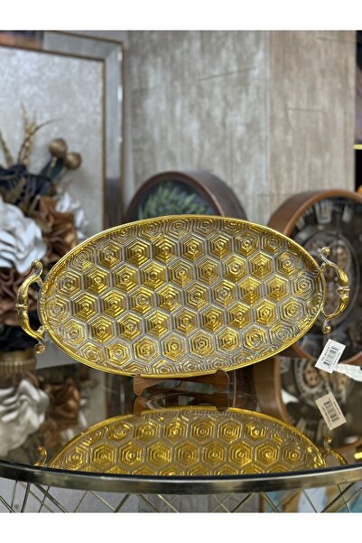 city gold 4 KİŞİLİK TELKARİ TEPSİ 40cm