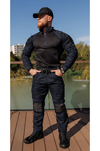 Lion camo Tactical pants "ARAN" pentru Politie/Jandarmerie Ripstop Navy blue