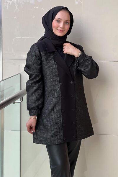 Nuss Capac jacquard cu două rânduri de fixare frontală