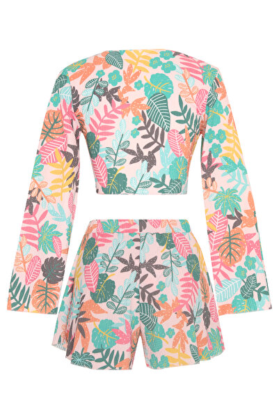 AQUELLA Σετ με υφήματρο σχέδιο - Σορτς