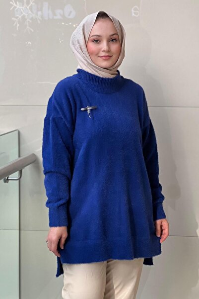 Nuss Τοπ με λαιμόκοψη με κοντό μπροστινό μέρος και μακρύ πίσω μέρος από ανγκόρα