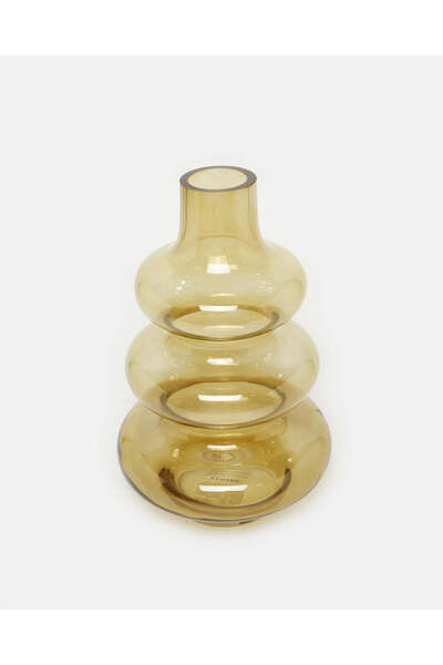 REDTAG Glass Gold Vase Decor