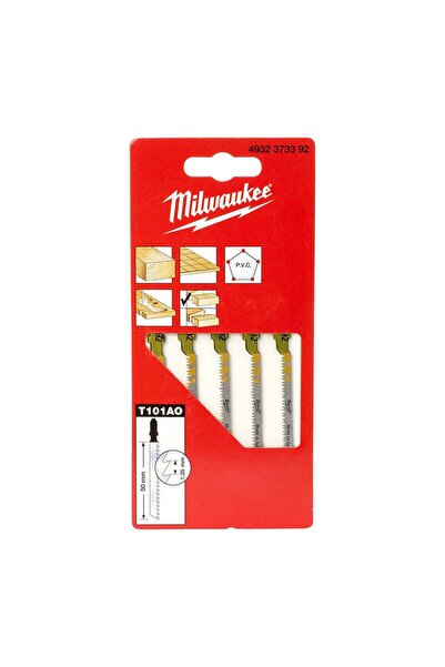 Milwaukee T101AO Dekupaj Bıçağı Parke Laminat HCS 50 mm 5 Adet