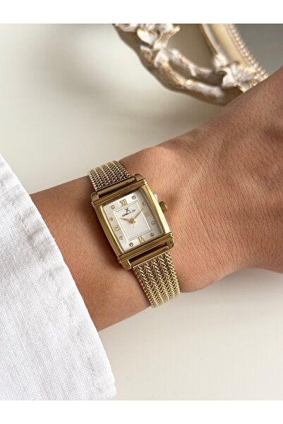 Daniel Klein KADIN KOL SAATİ METAL KASA - HASIR KORDON 3 ATM SUYA DAYANIKLI