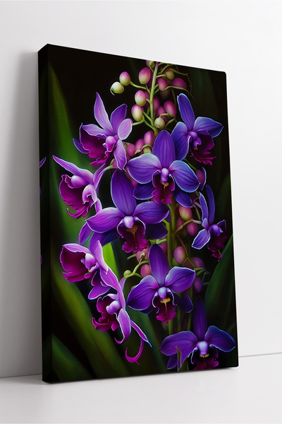 KOSS Dijital Модерна естетична декоративна платна за стена с ярки цветове и д...