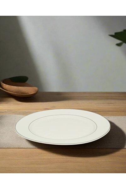 REDTAG White Embellished Dinner Plate