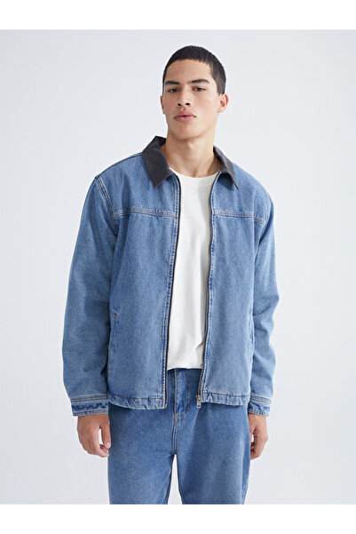 LC Waikiki LCW Jeans Rahat Kalıp Erkek Jean Ceket