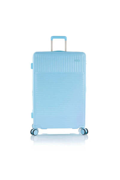 Heys Pastel Set Of 3 Polycarbonate with ABS Hard Sided 4-Wheeler Spinner Trolley Bag with TSA Lock