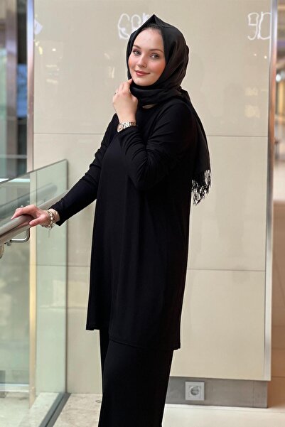 Nurcan Çetin Long Sleeve Viscose Tunic