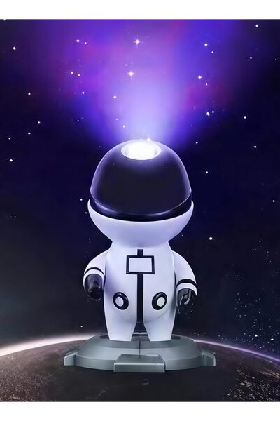 Festive Lights Astronaut Galaxy Projector - LED Star Ceiling Projector with Remote