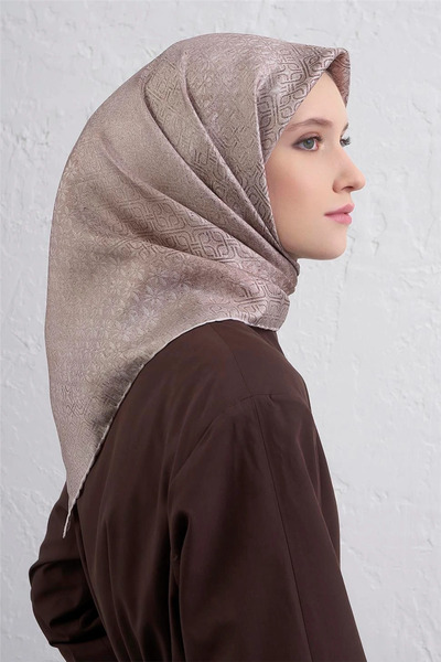 Armine Μεταξωτό μαντήλι με κλασικό σχέδιο -2025/2026 -94372D 06