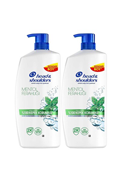 Head&Shoulders Mentol Ferahlığı Kepek Karşıtı Şampuan 800ml x 2 Adet