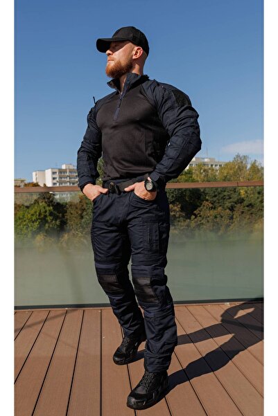 Lion camo Tactical pants "ARAN" pentru Politie/Jandarmerie Ripstop Navy blue