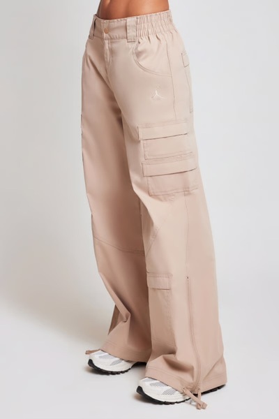 Nike Jordan Essentials Chicago Woven Wide Leg Kahverengi Kadın Spor Pantolon