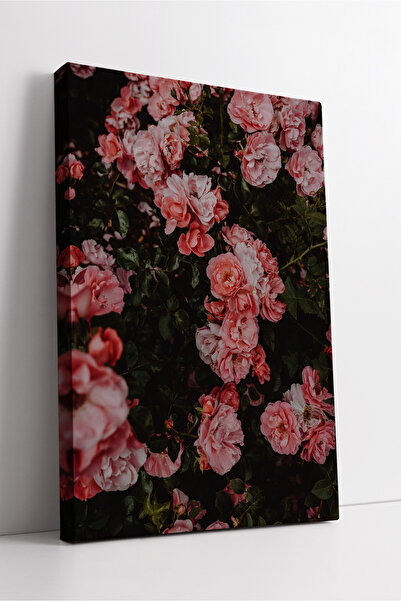 KOSS Dijital Decor de perete tematic cu grădina de trandafiri roz Pictură mod...