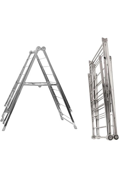 Home Dwell Stainless Steel Foldable Clothes Drying Stand