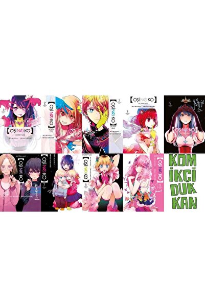 Gerekli Şeyler Yayıncılık Oşi No Ko 1-2-3-4-5-6-7-8-9 manga seti (9 kitap) 1 ...