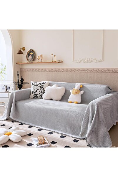 Home Dwell Sofa Blanket, 180x260 cm - Premium Quality Throw for Sofa or Bed, ...