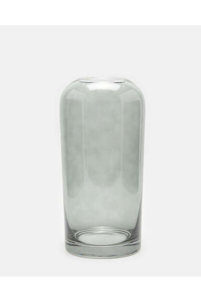 REDTAG Silver Plain Glass Decor Vase