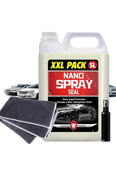 OEM XXL 5L Nano Spray for Car with Quick Coating, Application Cloth and Spray