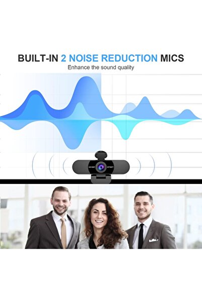 eMeet C960 1080P Webcam with Microphone