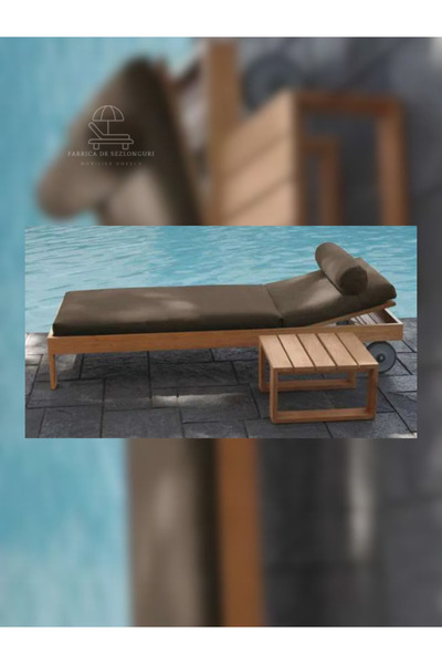 Fabrica de Sezlonguri Sun Lounger for Pool, Beach and Garden