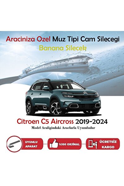 Niken Citroen C5 Aircross Muz Silecek Takımı 2019-2024
